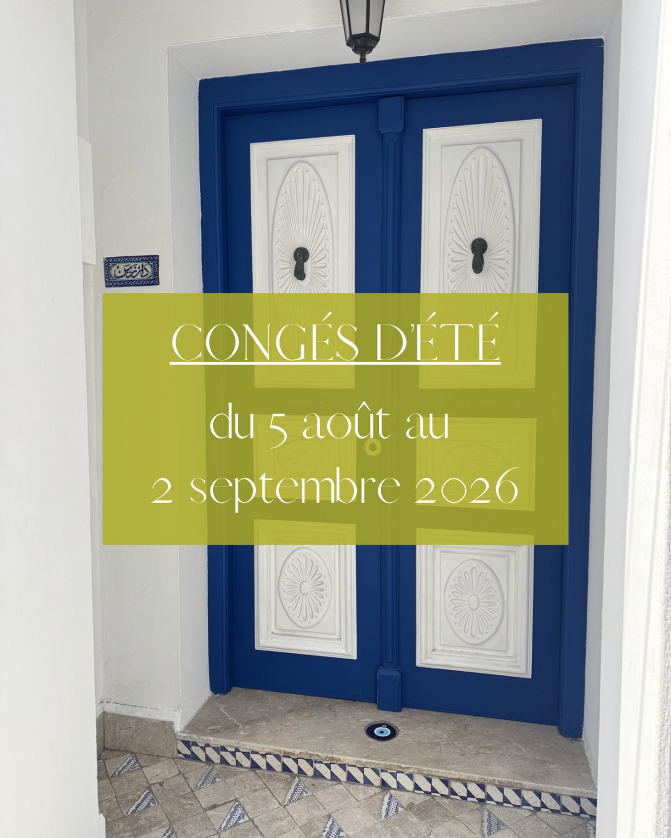 [ CONGÉS D’ÉTÉ ]

C est dans 2 mois !!! 
Les créneaux se remplissent déjà. 
Pensez à réserver le vôtre 😉

En DM ou au 06.35.58.14.70